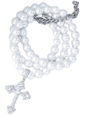 小众吊坠TOPGRILLZ珍珠