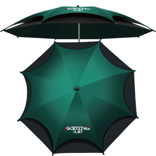 沃鼎钓鱼伞万向防雨暴雨钓伞2.4大加厚防晒雨伞鱼伞遮阳伞