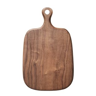 整木实木牛排盘西餐盘把手款长方形披萨板摆盘木制餐具牛扒木托盘