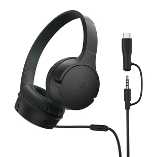 Belkin贝尔金儿童蓝牙耳机头戴式有线适用Switch2游戏学习学生