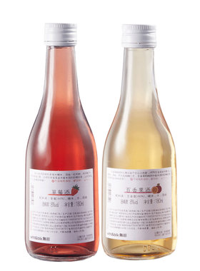 【真鲜果发酵酒】茉莉白桃酒 草莓酒 百香果酒 女士低度微醺果酒