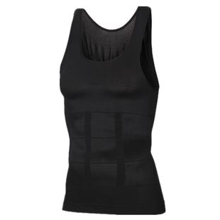男士塑身衣收腹背心男束胸束身束腰藏肉神器健身运动加压紧身衣