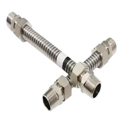 正品埃美柯304不锈钢空调软连接