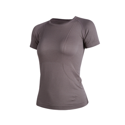 可欣雅瑜伽服女春季t恤吸汗显瘦