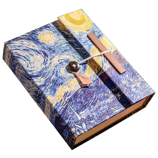 正版尼泊尔手工本现货diy素材材料包全套复古高颜值网红手账本空白植物手工礼物送男友生日礼物笔记本包装盒