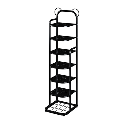 锦盛现代简约经济型折叠铁艺鞋架