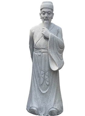 石雕钱乙华佗孙思邈四大名医雕塑