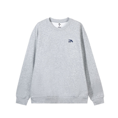 安踏青少年加绒运动卫衣男