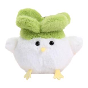 新蒜鸟公仔武汉文创发声玩偶和平鸟毛绒玩具创意小鸟包包挂饰礼品