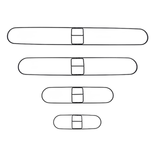 尘推架拖把配件尘推头排拖铁架子平板拖把铁框撑子45 60 90 110cm