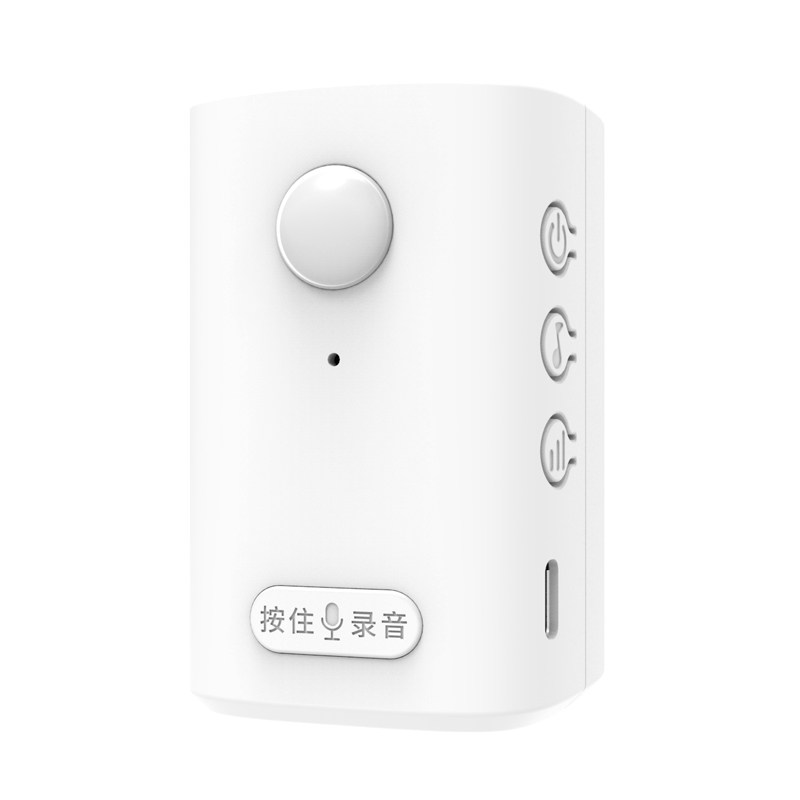 大洪录音门铃一键录音感应迎宾器