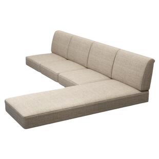 沙发坐垫高密度海绵实木红木布艺加厚加硬靠背垫座垫四季通用定制