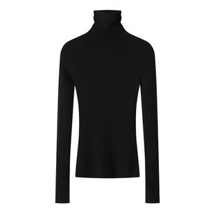 日本岛精无缝一体德国扬子纱羊毛高领打底衫内搭高级感毛衣女秋冬