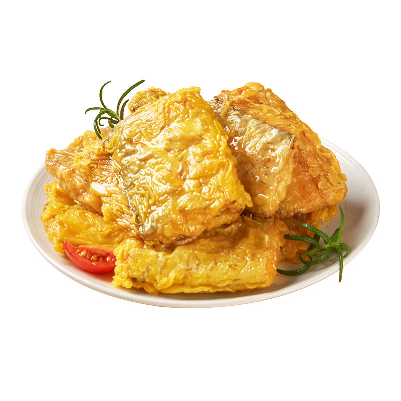 食者道香酥带鱼300g袋冷冻半成品