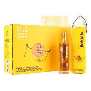 北宗黄酒 12度小米精灵500ml/瓶 半甜型黄酒 北方小米酿造黄酒