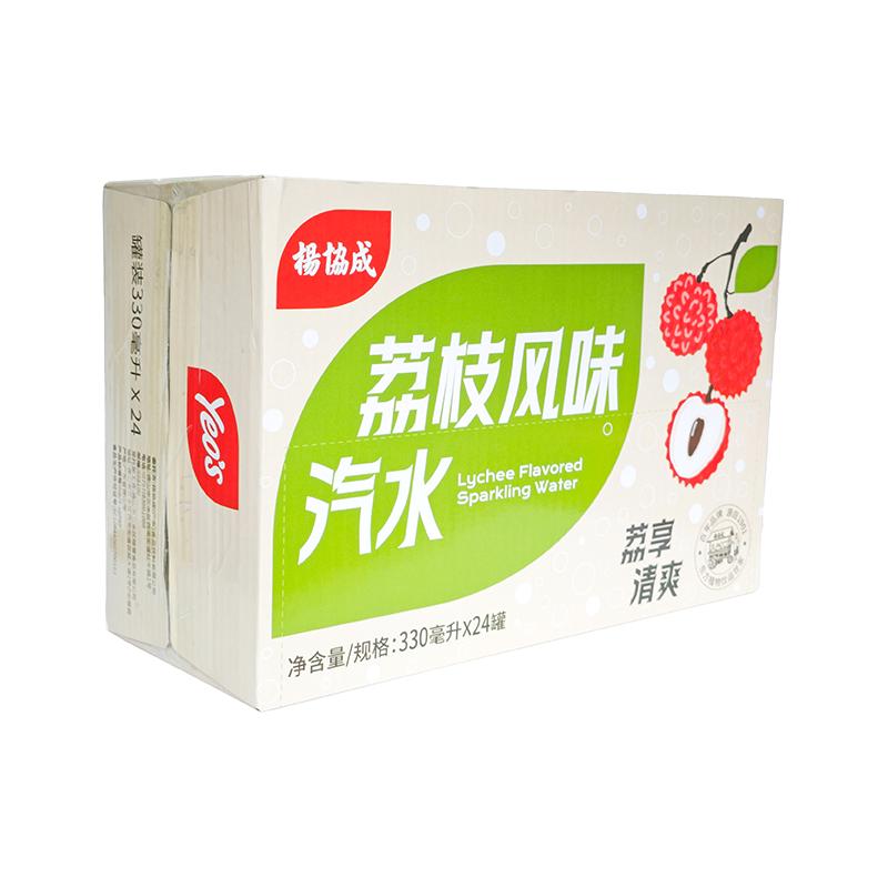 杨协成荔枝汽水冰爽气泡风味饮料