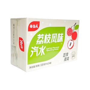 杨协成荔枝汽水冰爽气泡风味饮料