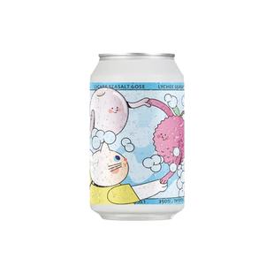【楠希小馆】气泡实验室 荔枝海盐古斯酸啤国产精酿啤酒罐装330ml