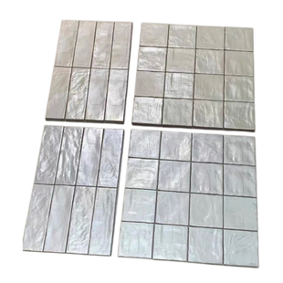 西班牙进口珍珠砖法式厨房卫生间珍珠釉瓷砖墙砖EQ手工砖10x10cm