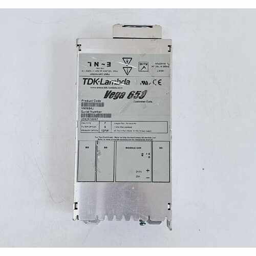 TDKLambda V606B4J  17199 Vega 650 Customer Data Power Supply