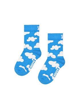 【春夏款】Happy Socks儿童云朵趣味彩袜男女小童宝宝中筒袜子
