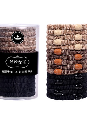 丝丝女王高弹力不伤发毛毛虫发绳