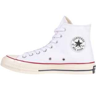 Converse匡威1970s经典男女情侣白色高低帮帆布鞋162056C 162065C