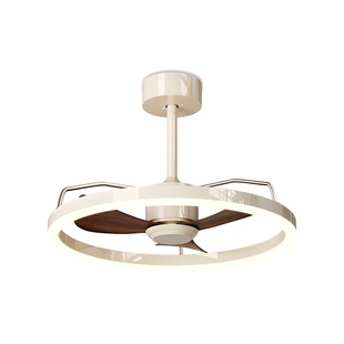 吸顶风扇灯卧室电扇灯房间主卧书房家用带电风扇一体现代简约新款