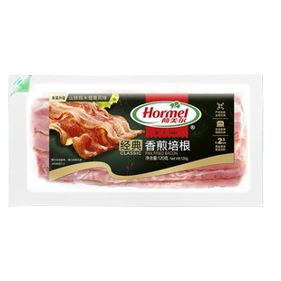 【烈儿宝贝直播间】荷美尔经典香煎培根肉片120g*6