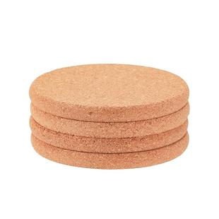 日式软木杯垫水杯防滑杯子垫子玻璃杯防烫隔热垫圆形小茶杯垫杯托