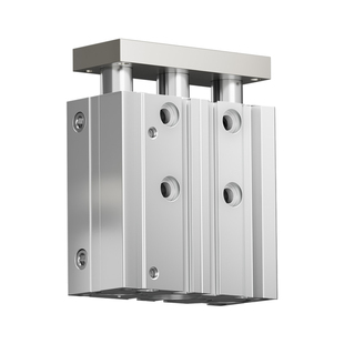 斯玛拓三轴导杆三杆气缸TCM12 16 25 40-10 20  50 75 125 150 S