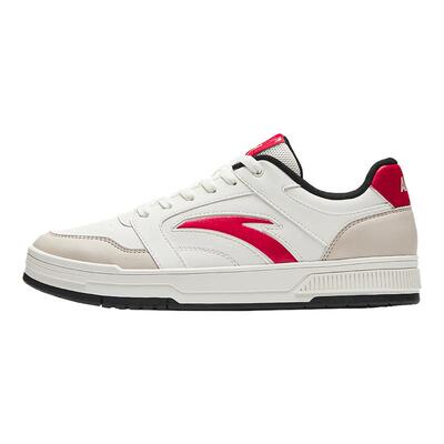 安踏百川撞色板鞋男鞋夏季新款休闲正品小白鞋运动鞋男112618011