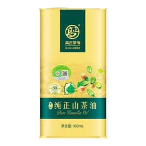 高正有机茶油900ml有机认证