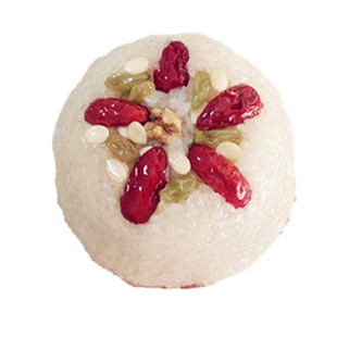 八宝饭 2只装 猪油饭上海崇明岛特产血糯米饭 豆沙馅甜糯软 包邮