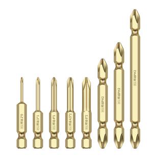 邦远金批头电动螺丝刀头高硬度工业披头手电钻强磁十字起子风批头