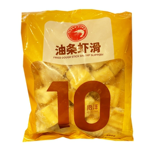 拾沣油条虾滑500g虾心油条火锅豆捞半成品食材油炸小吃