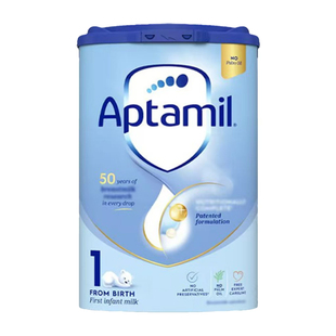 保税仓Aptamil爱他美经典蓝罐英国进口1段0-6月婴幼儿奶粉800g*4