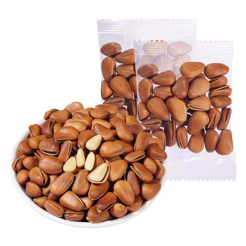 25年新货开口松子独立小包装500g
