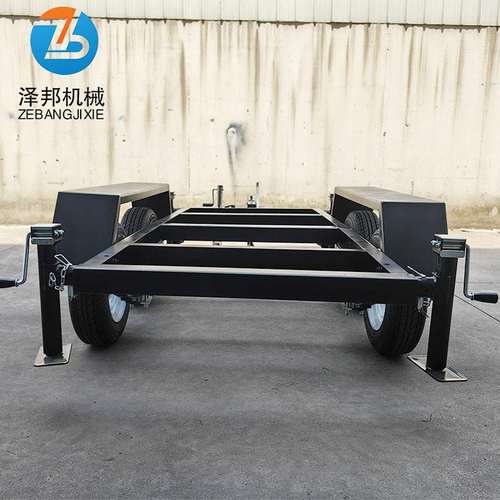 撞击刹拖车 双轴并联拖车 移动发电机组拖车 骨架拖车