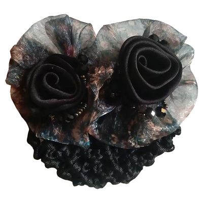 韩式头花网兜2026年新款盘发神器