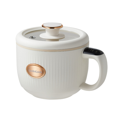 乐扣智能电煮锅多功能一体锅小电锅家用宿舍煮面小型电热锅一人食