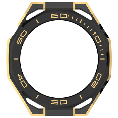 适用华为手表watchUltimate2非凡探索镂空半包边框保护壳双色刻度
