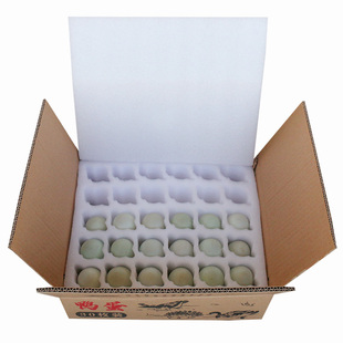 30枚鸭蛋专用包装盒皮蛋快递包装箱装松花蛋珍珠棉变蛋托防震泡沫
