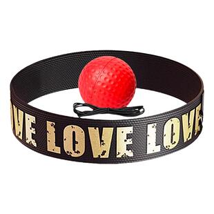 头戴式拳击反应球儿童专注力注意力训练球解压成人健身回弹速度球