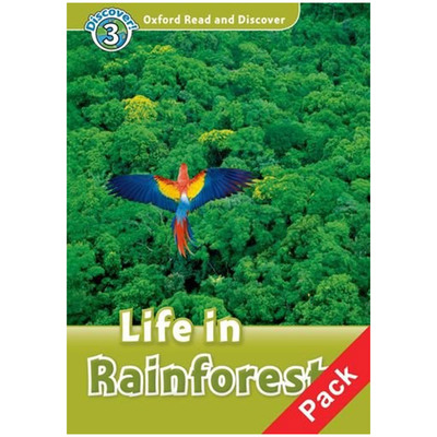 牛津英语分级读物 阅读与发现 L3 英文原版进口 Life in Rainforests 纯全英文版正版原著进口原版英语书籍