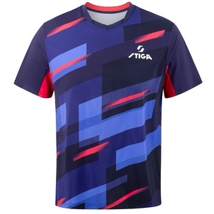 STIGA斯帝卡乒乓球服女男款乒乓球衣短袖T恤套装运动服比赛队服