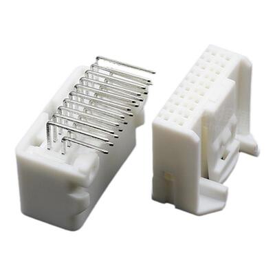 PCB板端汽车连接器弯针座