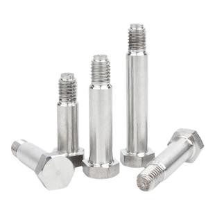 固万基304不锈钢铰制孔螺栓外六角塞打螺丝定位六角头GB27国标