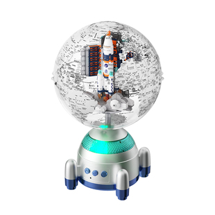 JAKI佳奇破晓地球仪积木儿童ai陪伴机器人多功能新年礼物黑科技男