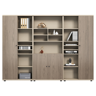 文件柜办公室简约档案柜储物柜资料柜收纳柜置物柜落地办公书柜